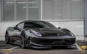 Ferrari 458 Italia Murdered Out by Luxury Customs 2014 года